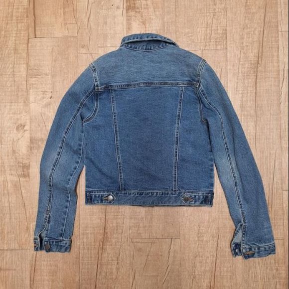 Woman Fitted Stretched  Denim Jacket , Size XS, Sample Sale - Picture 2 of 4
